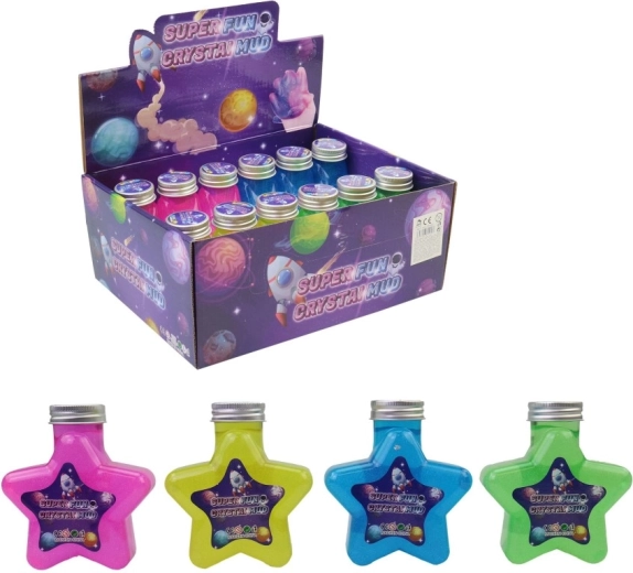 Creative Modeling Clay Star 11 cm – set of 12 pcs