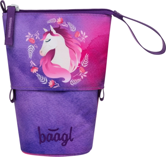 School Pencil Case Pastelkovník with Horse Motif BAAGL GRS