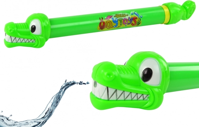 Veepüstol Krokodill 45 cm, roheline, aeda