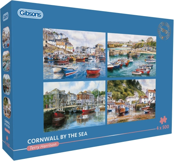 GIBSONS pusle Cornwall mere ääres – 4×500 tükki
