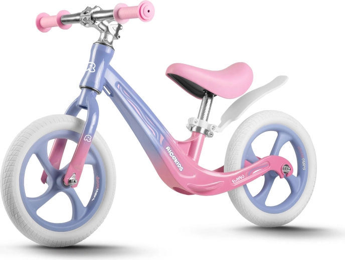 Laste jooksuratas Ricokids Funnu magnesium 12” EVA ratastega