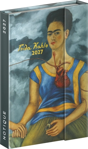Notique 2027. aasta Frida Kahlo nädalane magnetpäevik, 11 × 16 cm