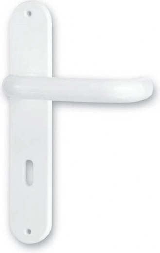 STANDARD Door Handle 72 white plastic