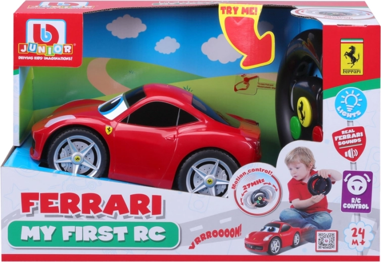 BB Junior Ferrari 458 Italia with Lights and Sounds