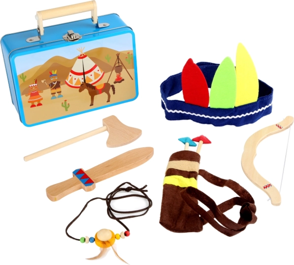 Laste kohver – indiaanikomplekt Small Foot
