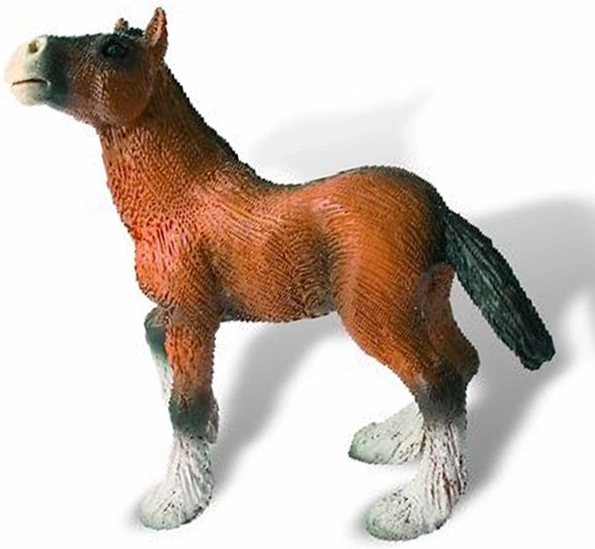 BULLYLAND shire’i varssa figuur