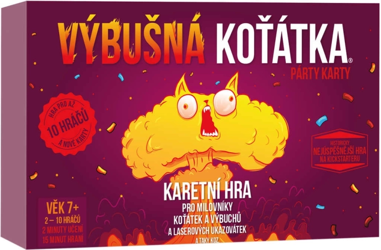 Plahvatusohtlikud Kassipojad: Peokaardid