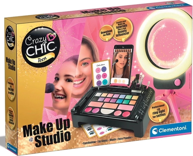 Crazy Chic meigistuudio LED-valgusega