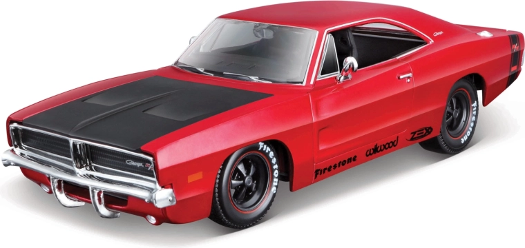 Maisto Dodge Charger R/T 1969 punane 1:25
