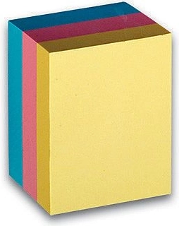 Isekleepuv märkmepaber CONCORDE 51 × 38 mm, pastelsed värvid, 300 lehte