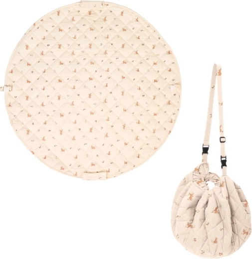 Play&Go Noomad soft play mat and toy storage bag Rabbit
