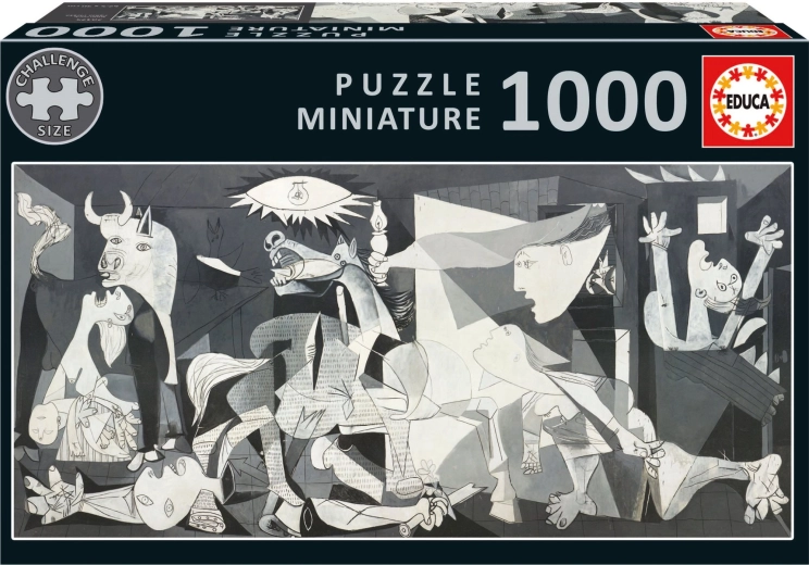 Educa panoramic miniature puzzle Guernica by Pablo Picasso – 1000 pieces
