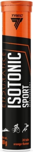 Trec Endurance Isotonic Sport isotoonilised kihisevad tabletid apelsin 20 tabletti