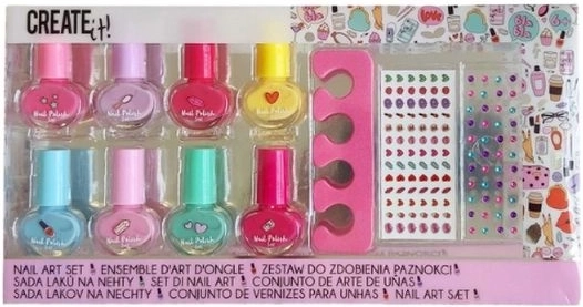 CREATE IT! küünte kaunistamise komplekt kleepsudega