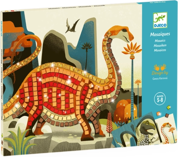 Djeco mosaiigipildid Dinosaurus