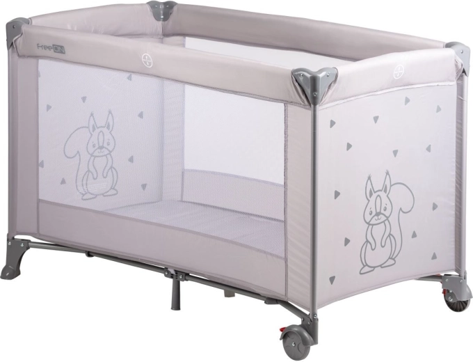 Freeon travel cot Nap Gray