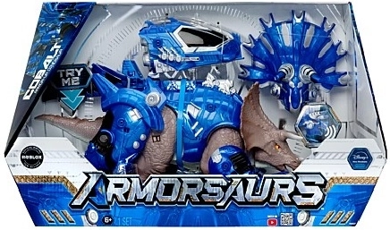 MGA Armorsaurs Armor-Up dinosaurus Cobalt