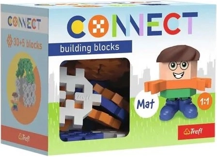Connect Pocket Boy Mat Construction Set, 35 Pieces