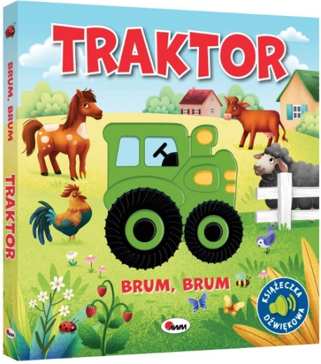 Vroom Vroom Tractor – a sensory sound book for children