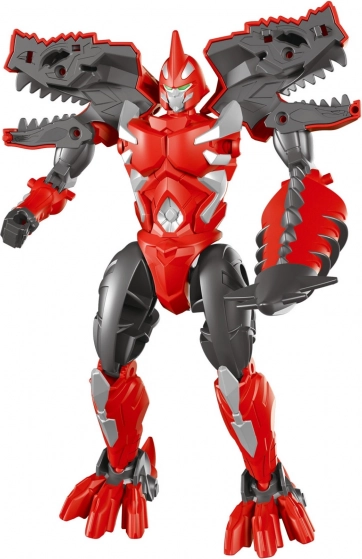 Kokkupandav robot-dinosauruse punane