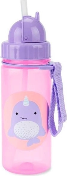 Skip Hop Zoo kõrrega joogitops narval 385 ml