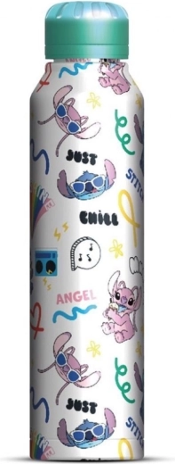 Roostevabast terasest slim-pudel Lilo ja Stitch 550 ml