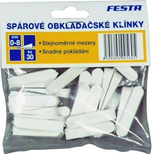 Tiling plastic wedges 0–4 mm, 100 pcs FESTA