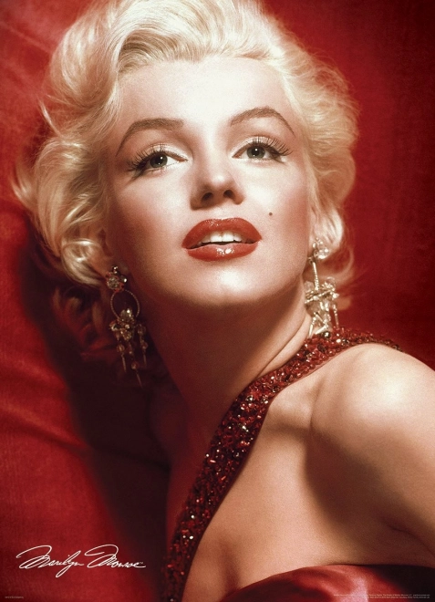 Pusle MARILYN MONROE – Punane portree 1000 tükki