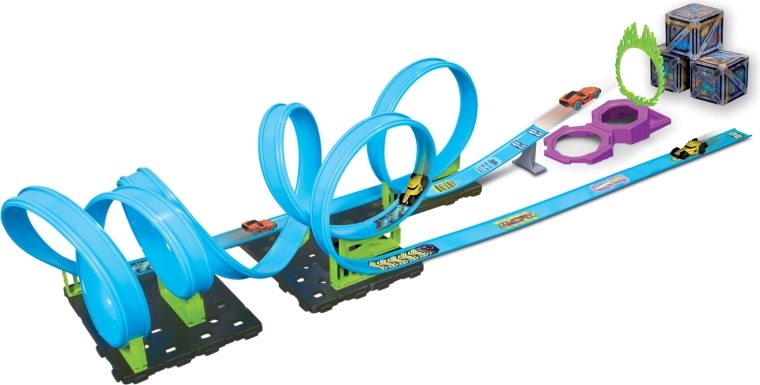Maisto Cyber Racers Dual Race Challenge 2-in-1 Race Track