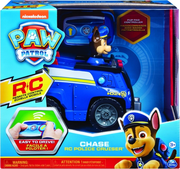 RC politseiauto CHASE – PAW PATROL kaugjuhtimisega