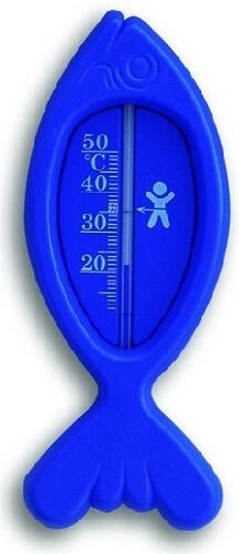 Bathroom thermometer fish 15 cm, assorted colors