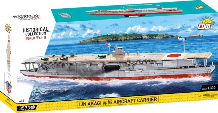 Cobi IJN Akagi lennukikandja 1:300 (3573 detaili)