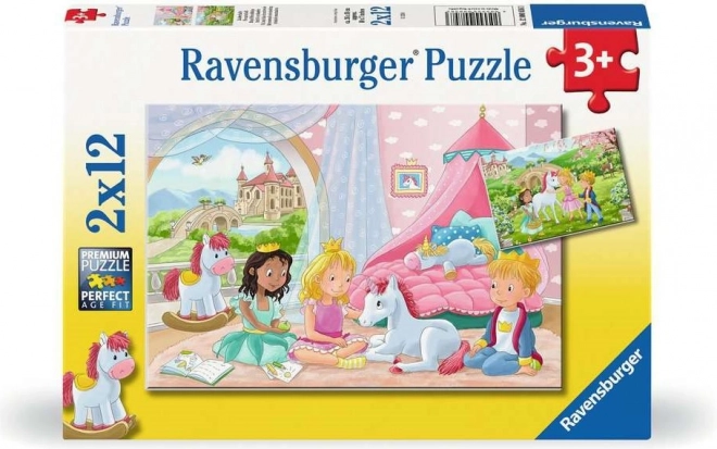 Children's Puzzle Royal Friends 2-in-1