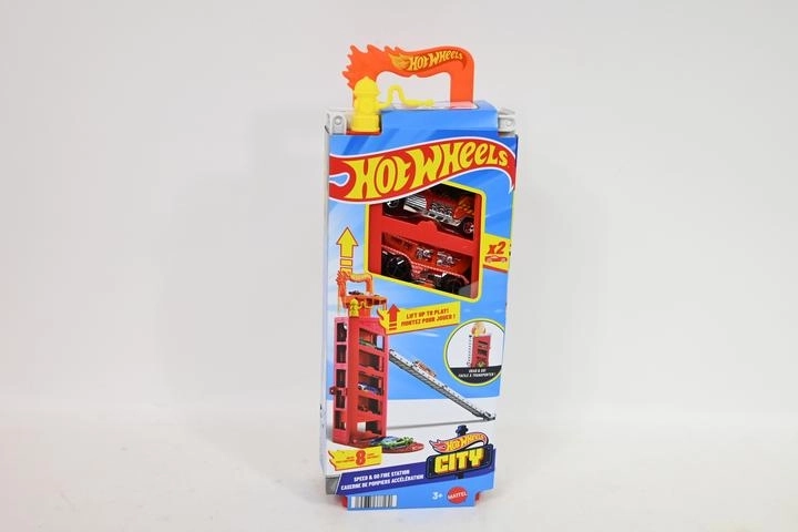 Hot Wheels City võidusõidu tuletõrjejaam