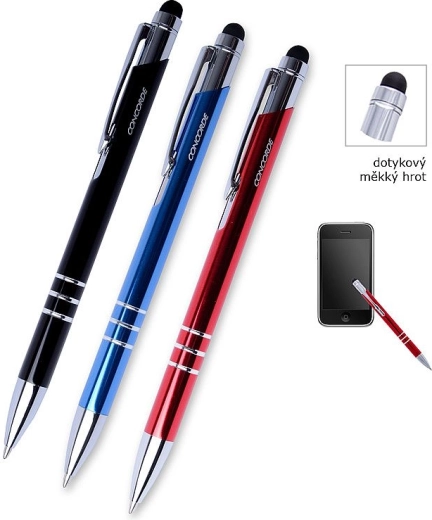 CONCORDE Soft Ballpoint Pen with Stylus Tip