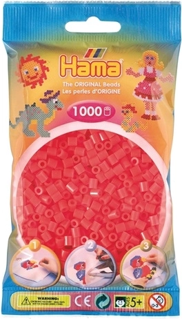 Hama Midi Iron-on Beads 1000 pcs, Carmine