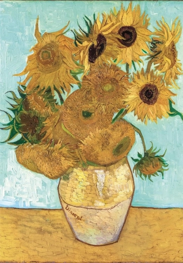 Clementoni puzzle Museum Collection Sunflowers 1000 pieces
