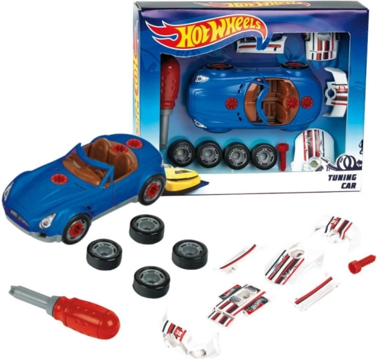 HOT WHEELS tuunimiskomplekt – 2in1 kruvitav auto KLEIN