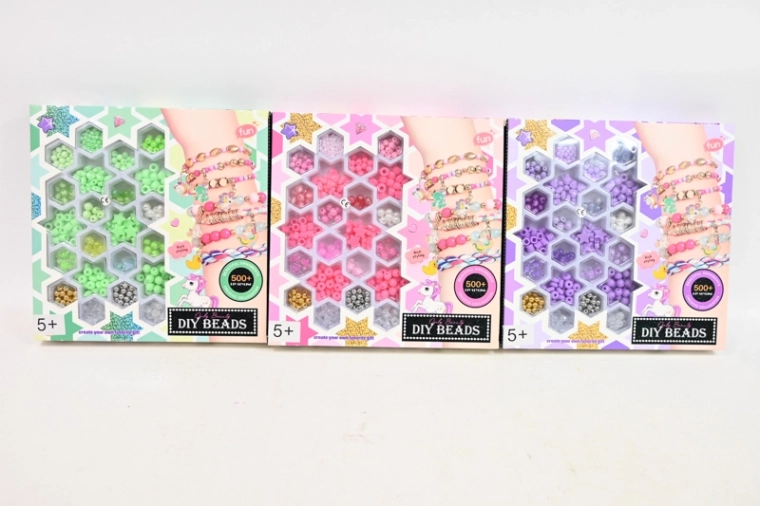 Bead set for jewelry making (more than 500 pieces)
