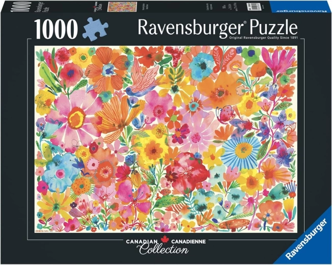 Ravensburger Puzzle Canadian Collection: Blooming Beauties (1000 pieces)
