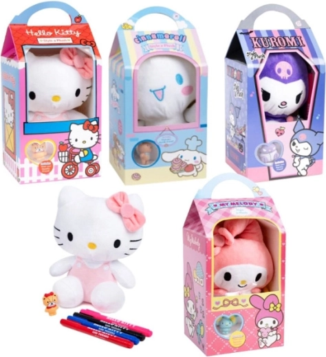 Hello Kitty Style A värvitav plüüsloom
