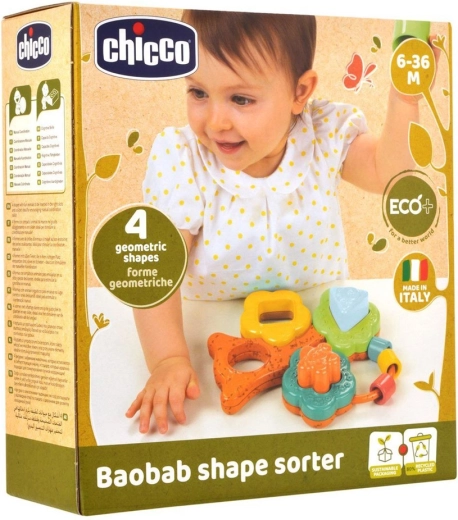 Chicco Baobab Eco+ Shape Sorter for children from 6 months