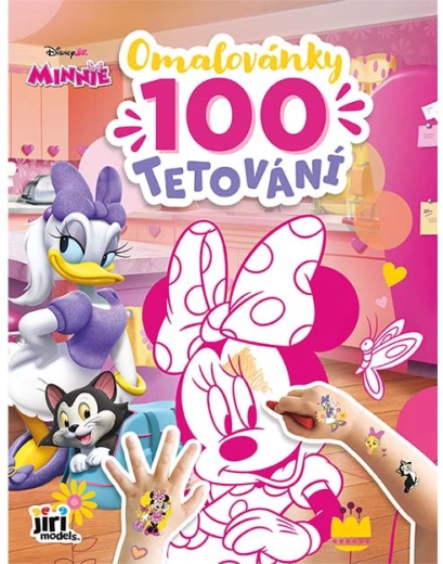 Minnie värviraamat ja 100 tätoveeringut