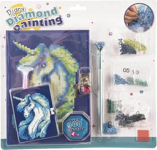 Kreatiivne teemantmaalimise komplekt – märkmikud (9 tk)
