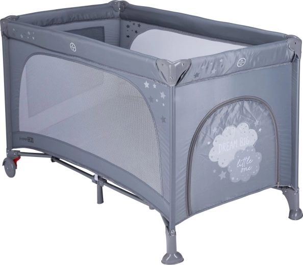 Freeon Nook travel cot grey