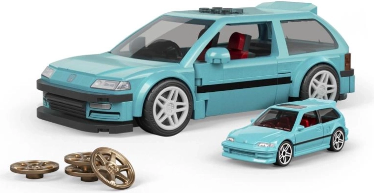Hot Wheels Speed Series – Custom ’90 Honda Civic EF autokomplekt