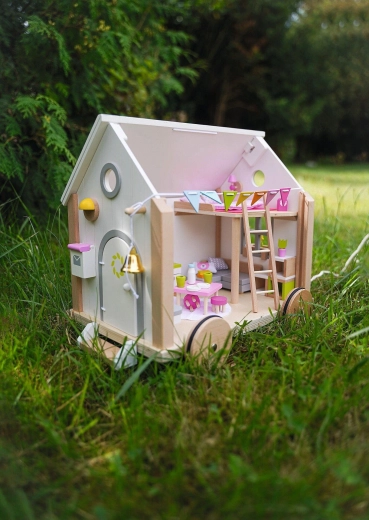 Tiny House Hygge – puidust nukkude majake ratastel - 1 tk