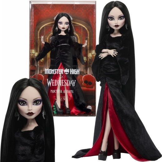 Monster High Collector Morticia Addams – kollektsionääri nukk x Wednesday