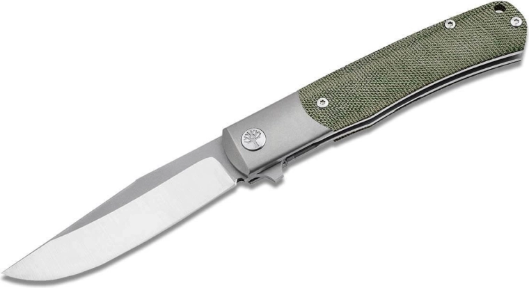 Böker Manufaktur Solingen Trapper TRPPR micarta kokkupandav taskunuga 8,2 cm roheline