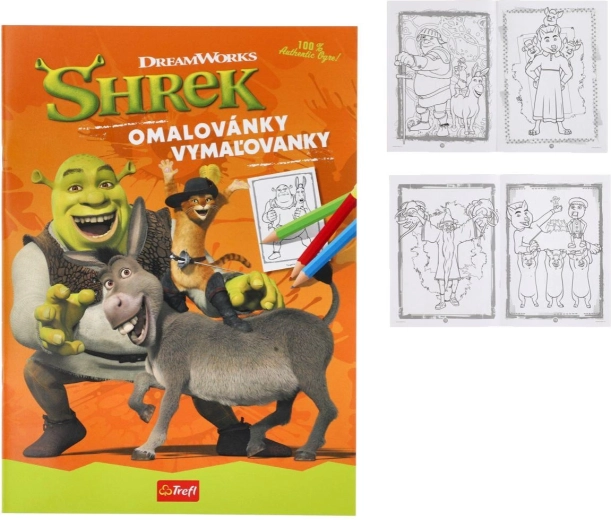Värvimisraamat SHREK 20 × 27,5 cm